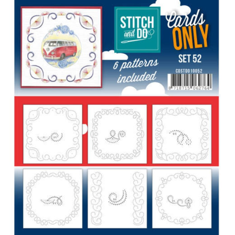 Cartes seules Stitch and do  - Set n°52