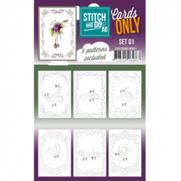 Cartes seules Stitch and do A6 - Set n°01