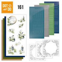 Dot and do 161 - kit Carte 3D  - Amaryllis et Myrtilles
