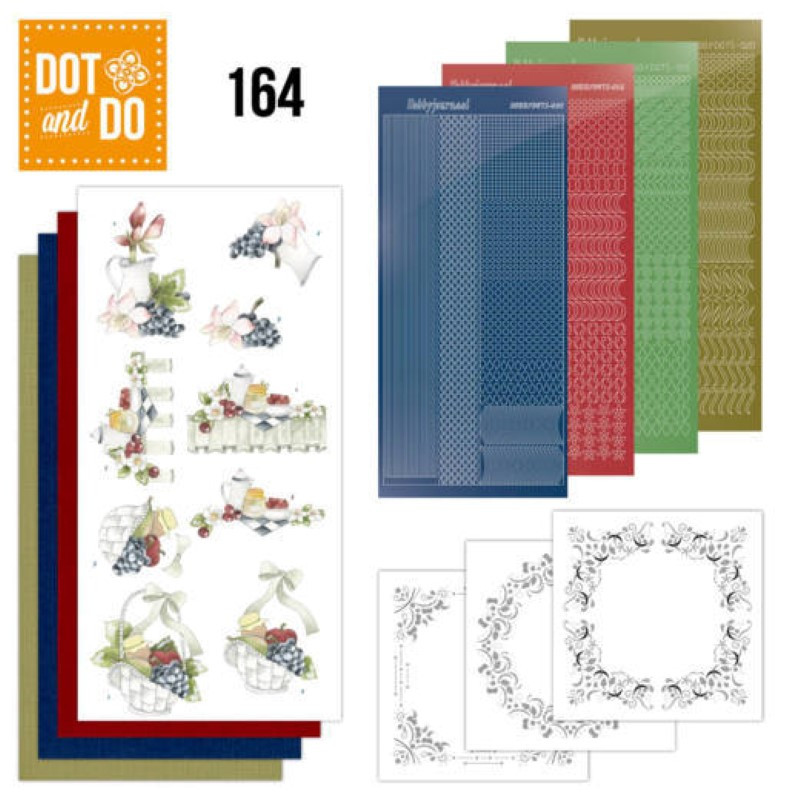 Dot and do 164 - kit Carte 3D  - Grappes de raisin