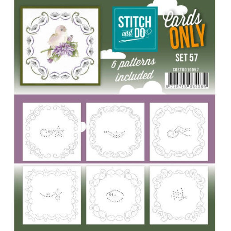 Cartes seules Stitch and do  - Set n°57
