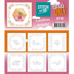 Cartes seules Stitch and do  - Set n°58