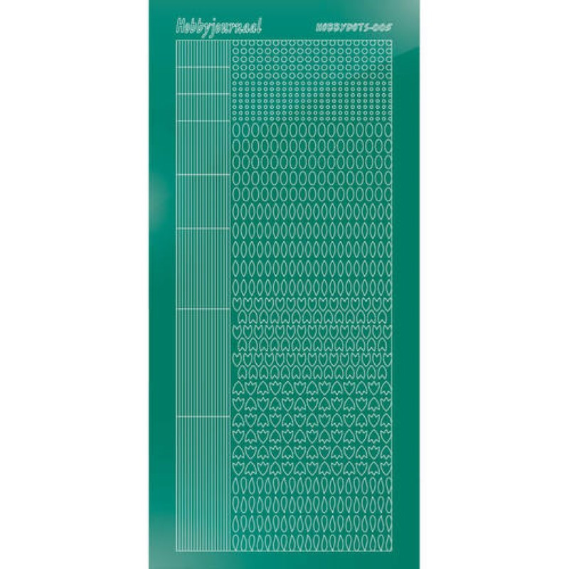 Stickers Hobbydots série 05 Miroir Vert Noël Stickers Hobbydots série 05 Miroir Vert Noël