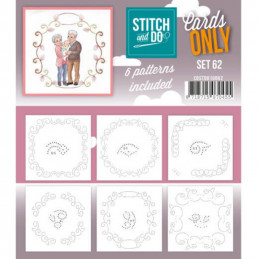 Cartes seules Stitch and do  - Set n°62