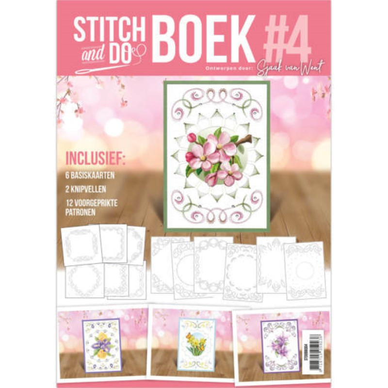 Stitch and Do Livre n°4 - Kit Carte 3D à broder