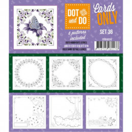 Dot and do Cartes n°36 - Lot de 6 Cartes seules