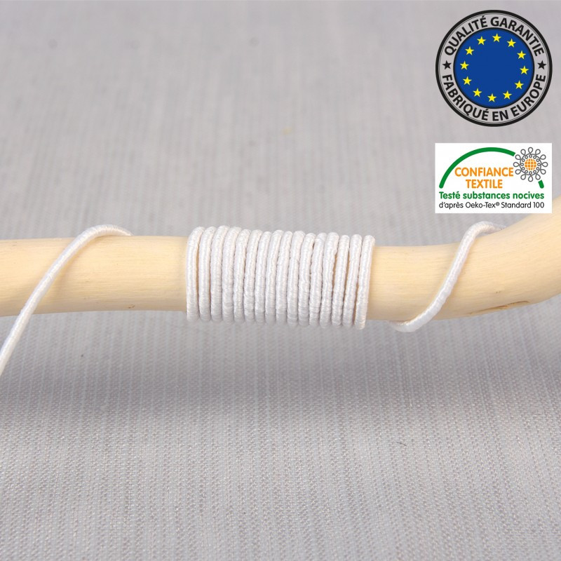 Elastiques ronds pour masque plaquette de 20m Elastiques ronds pour masque plaquette de 20m