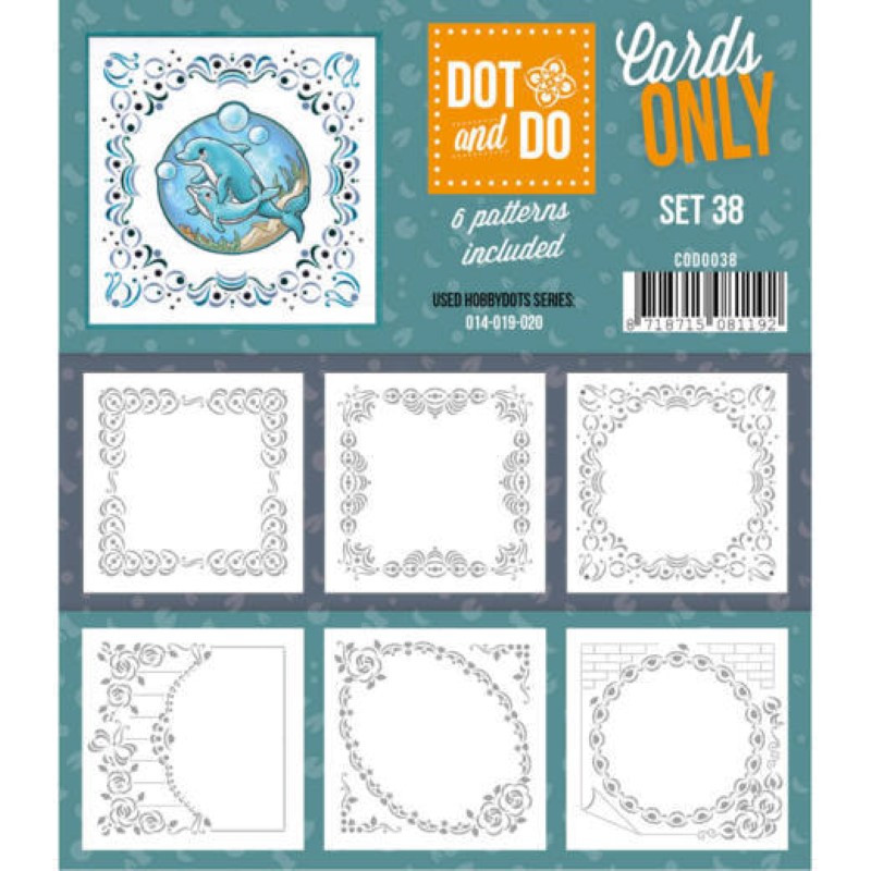 Dot and do Cartes n°38 - Lot de 6 Cartes seules