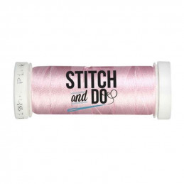 Fils à broder Stitch and Do bobine de 200m Rose clair