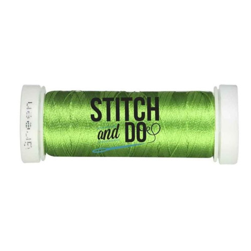 Fils à broder Stitch and Do bobine de 200m Vert