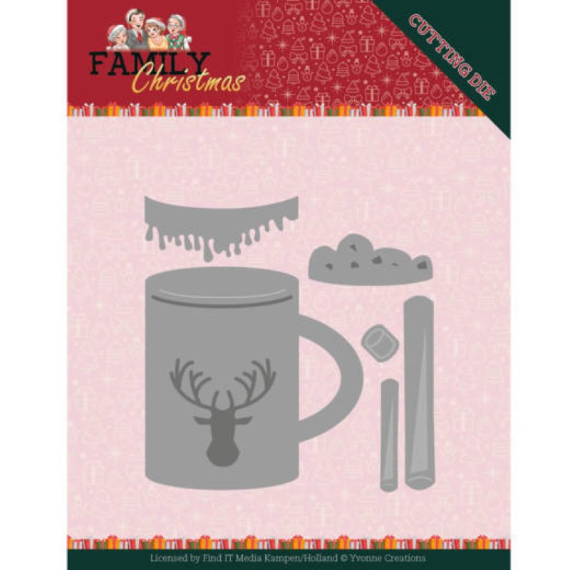 Dies - Yvonne Creations - Family christmas - Boisson chaude Dies - Yvonne Creations - Family christmas - Boisson chaude