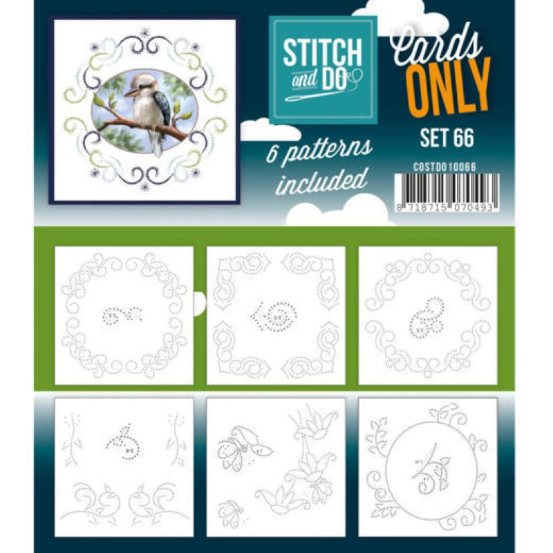 Cartes seules Stitch and do  - Set n°66