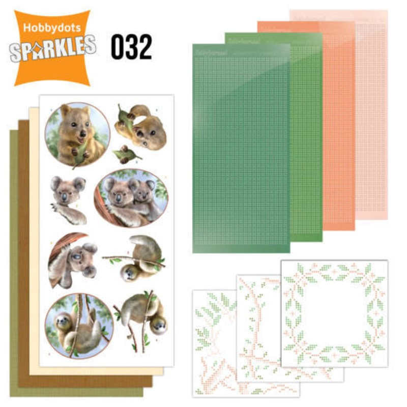 Kit Sparkles Set 32 - Animaux sauvages australie Kit Sparkles Set 32 - Animaux sauvages australie