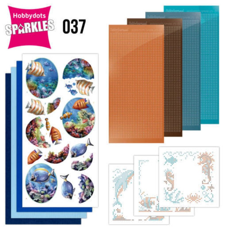 Kit Sparkles Set 37 - Monde sous marin Kit Sparkles Set 37 - Monde sous marin