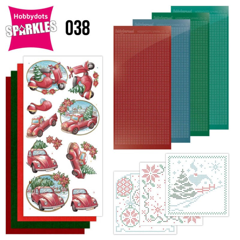 Kit Sparkles Set 38 - Transport à Noël Kit Sparkles Set 38 - Transport à Noël