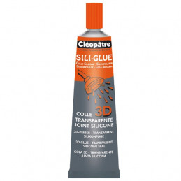 Sili-glue colle silicone en 90 ml avec embout de précision