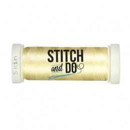 Fils à broder Stitch and Do bobine de 200m Chamois