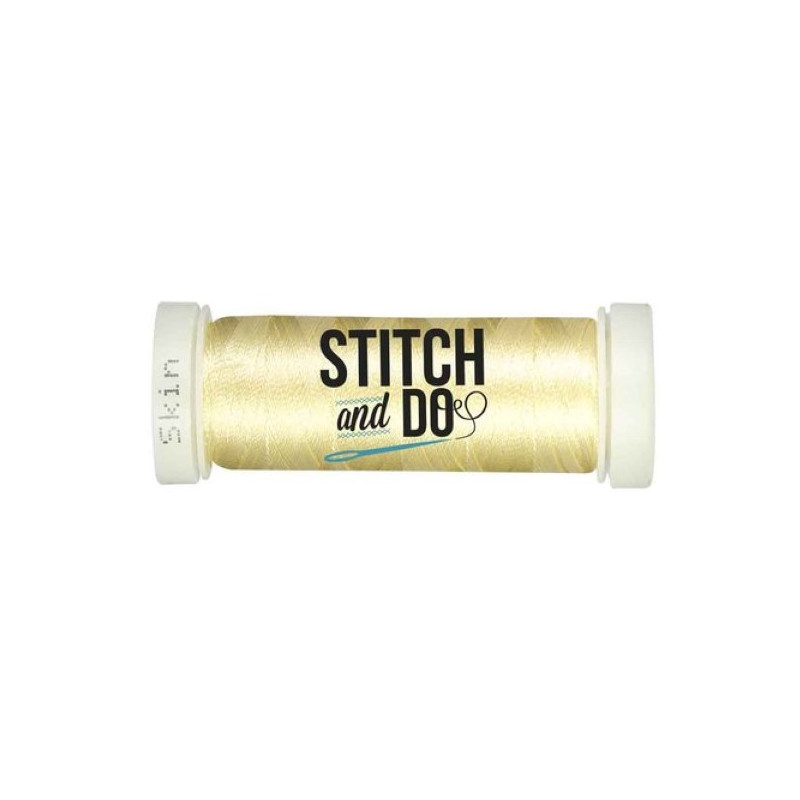 Fils à broder Stitch and Do bobine de 200m Chamois Fils à broder Stitch and Do bobine de 200m Chamois