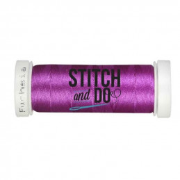 Fils à broder Stitch and Do bobine de 200m Fuchsia