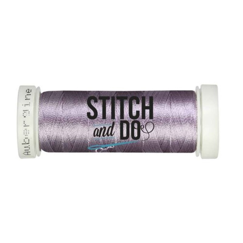 Fils à broder Stitch and Do bobine de 200m Aubergine Fils à broder Stitch and Do bobine de 200m Aubergine
