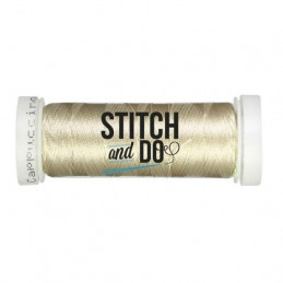 Fils à broder Stitch and Do bobine de 200m Kraft cappucino