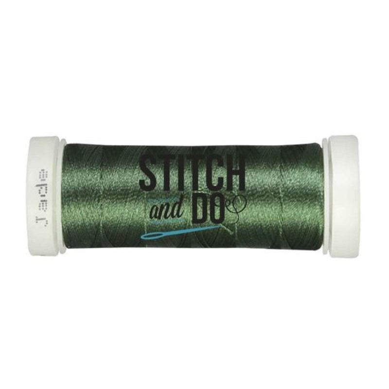 Fils à broder Stitch and Do bobine de 200m Vert jade Fils à broder Stitch and Do bobine de 200m Vert jade