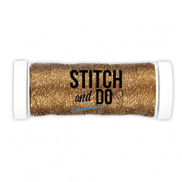 Fils à broder Stitch and Do Sparkle Bronze bobine de 120m