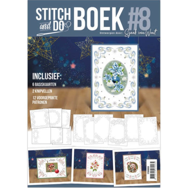 Stitch and Do Livre n°8 - Kit Carte 3D à broder