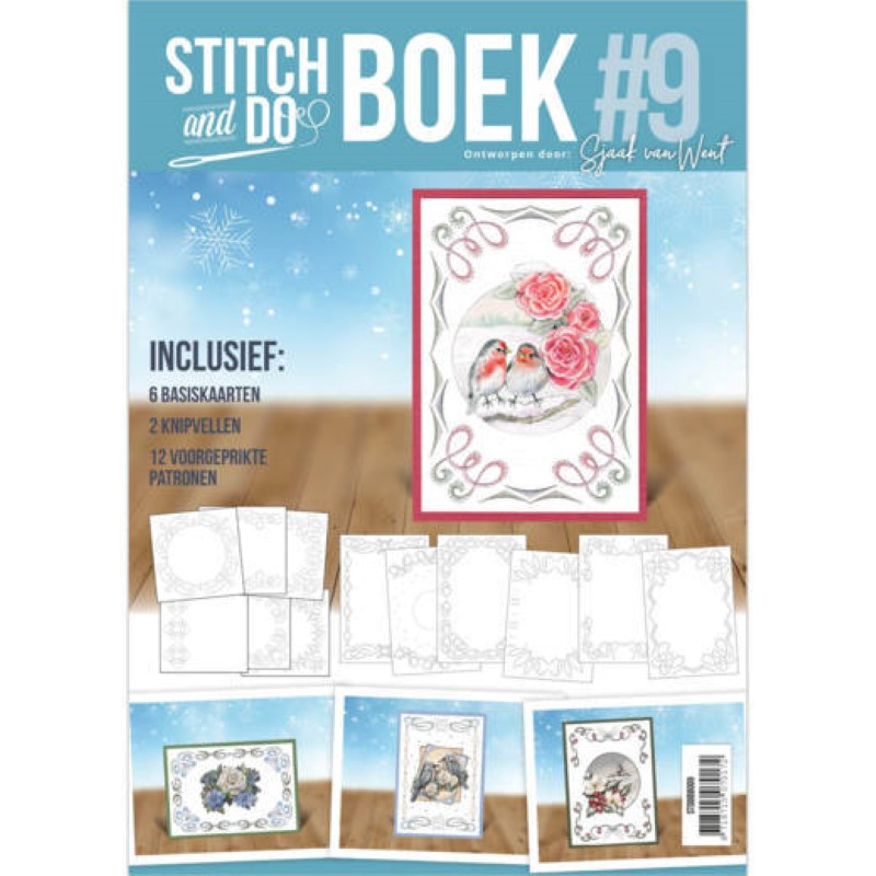 Stitch and Do Livre n°9 - Kit Carte 3D à broder