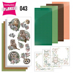 Kit Sparkles Set 43 - Chouettes romantiques