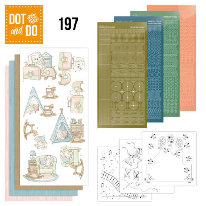 Dot and do 197 - kit Carte 3D  - Naissance