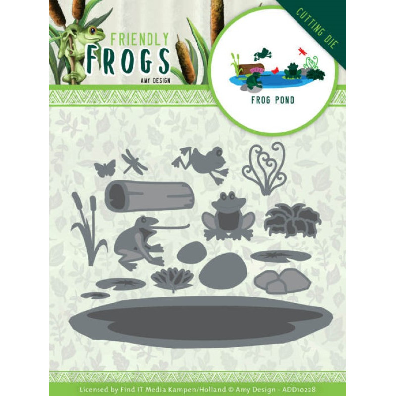 Die - ADD10228 - Friendly frogs - Mare aux grenouilles Die - ADD10228 - Friendly frogs - Mare aux grenouilles