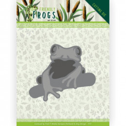 Die - ADD10230 - Friendly frogs - Grenouille sur branche