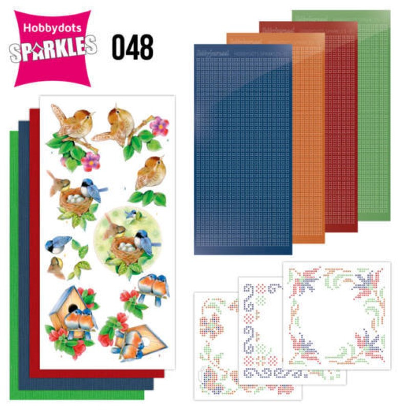 Kit Sparkles Set 48 - Oiseaux Kit Sparkles Set 48 - Oiseaux