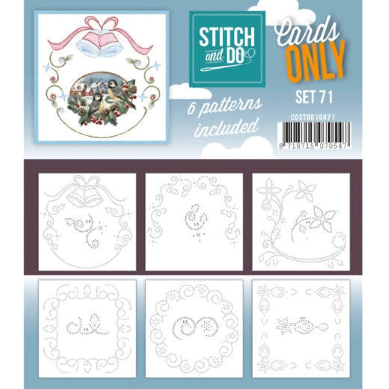 Cartes seules Stitch and do  - Set n°71