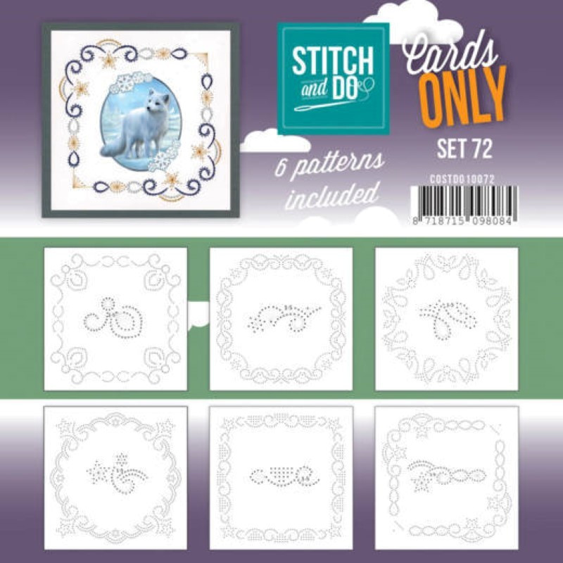 Cartes seules Stitch and do  - Set n°72