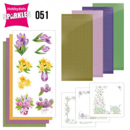 Kit Sparkles Set 51 - Fleurs de printemps