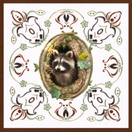 Dot and do 199 - kit Carte 3D  - Animaux de la forêt