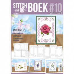 Stitch and Do Livre n°10 - Kit Carte 3D à broder