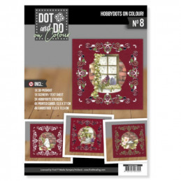 Dot and Do on Colour 8 - Kit Carte 3D - Beau jardin