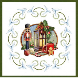 Stitch and do 159 - kit Carte 3D broderie - Histoire de Noël