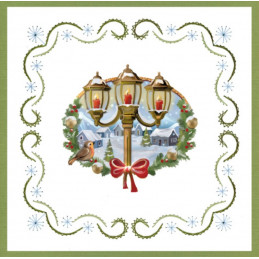 Stitch and do 159 - kit Carte 3D broderie - Histoire de Noël