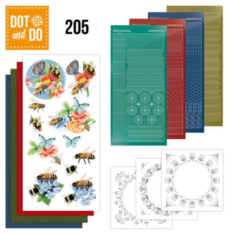 Dot and do 205 - kit Carte 3D  - Les abeilles
