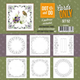 Dot and do Cartes n°52 - Lot de 6 Cartes seules