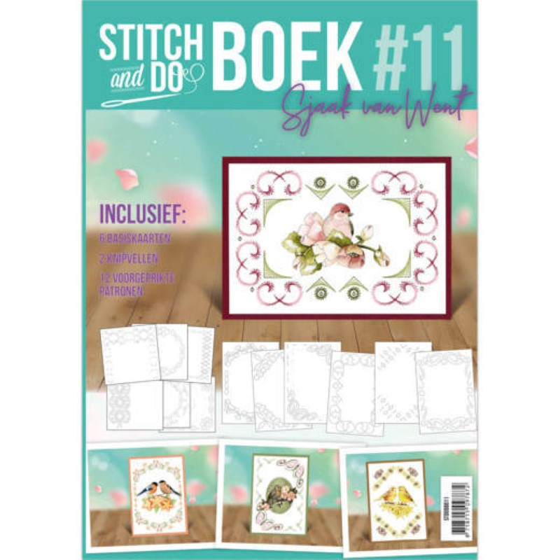 Stitch and Do Livre n°11 - Kit Carte 3D à broder