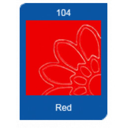 Stickers - 0841 - bordure - Rouge