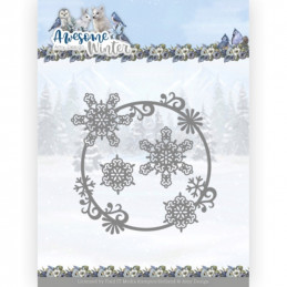 Die - ADD10257 - Awesome Winter - Cercle flocons