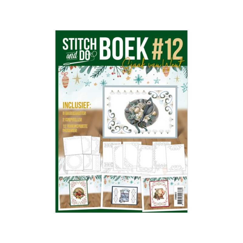 Stitch and Do Livre n°1 - Kit Carte 3D à broder - Noël