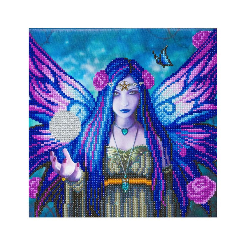Broderie diamant Kit tableau 30x30cm Anne Stokes Oracle Broderie diamant Kit tableau 30x30cm Anne Stokes Oracle