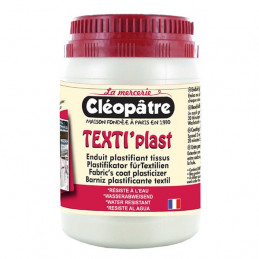 Texti'Plast Cléopâtre Enduit plastifiant pour tissus - 250 g